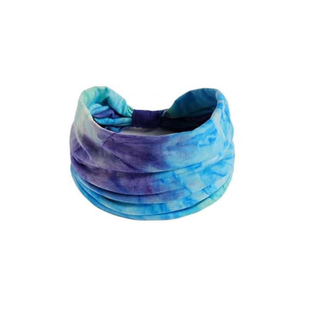 

Богемная повязка тай-дай, спортивная повязка для йоги, повязка для бега, модная повязка на голову, широкая, впитывающая пот, аксессуары для волос 6#