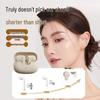 2025 Semi-In-Ear Touch Control Earbuds: Compact, Long Battery Life, Compatible with Android & Apple.