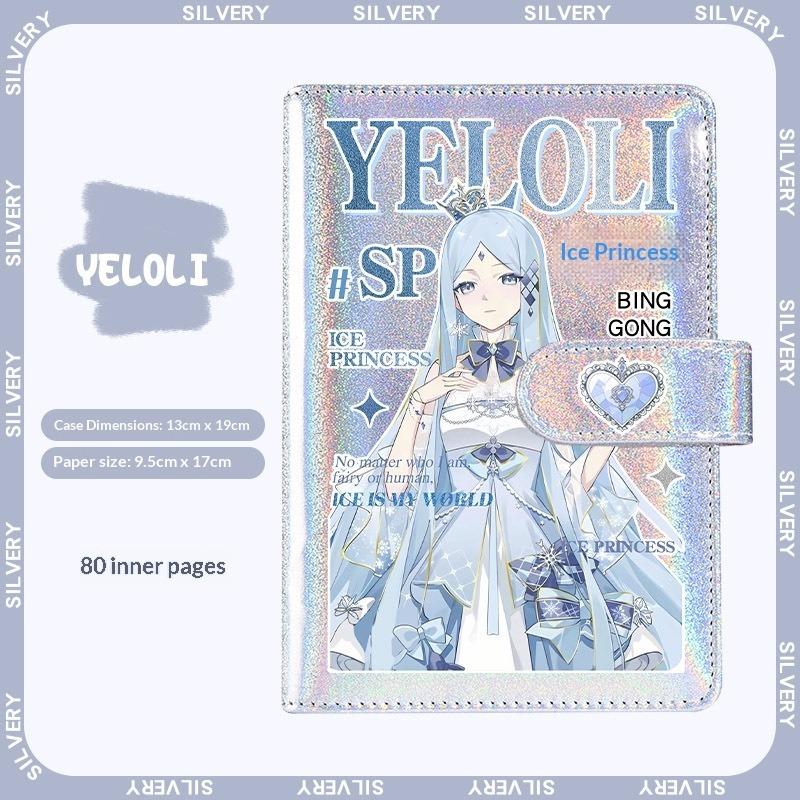 Cartoon Cute Handbook Student Diary Notes Notebook Supplies Stationery Loose-leaf Book