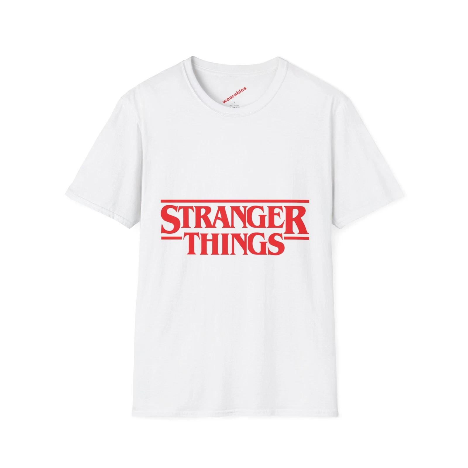 Stranger Things Logo Eleven Missing Poster T-Shirt | Retro TV Series M