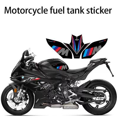 Motorcycle Fuel Tank Pad Protector 3D Stickers Decals For S1000RR S1000R M1000RR 2024 2025 Anti-Scratch Fuel Tank Decor Accessories
