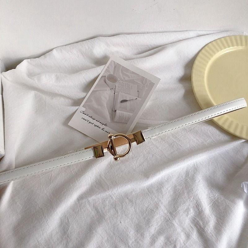 Fashionable Womens Minimalist Waist Belt Stylish Ins Inspired Design For Dresses Coats And