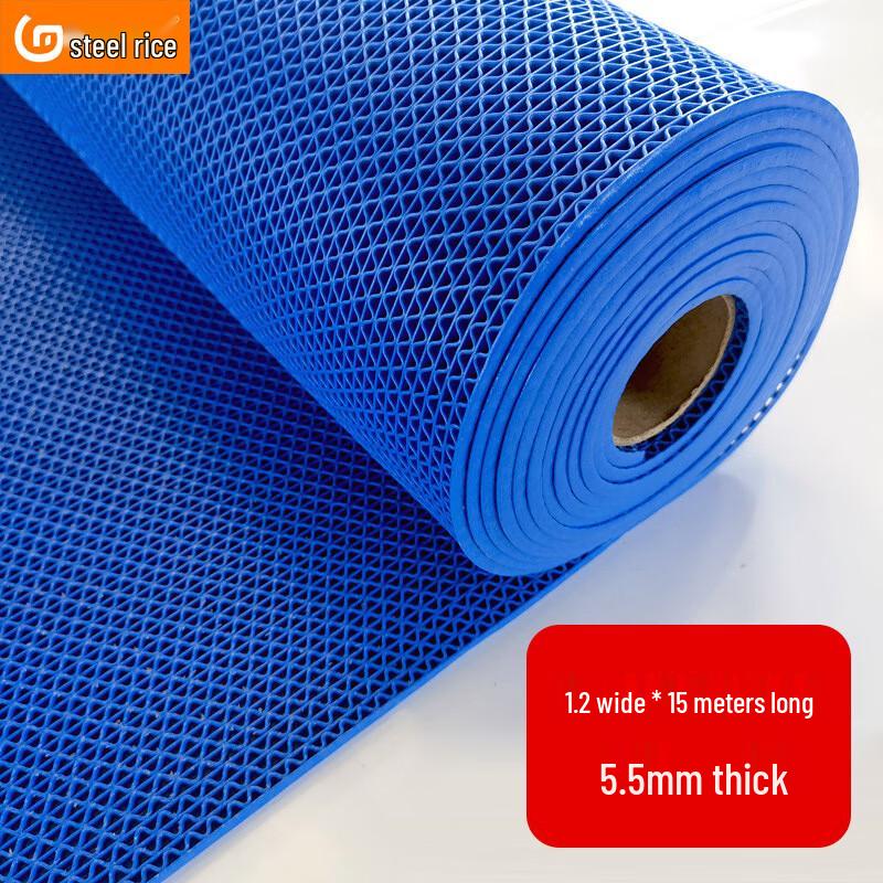 PVC Anti-slip Hollow Drainage Mat 1.2m W x 15m L Roll