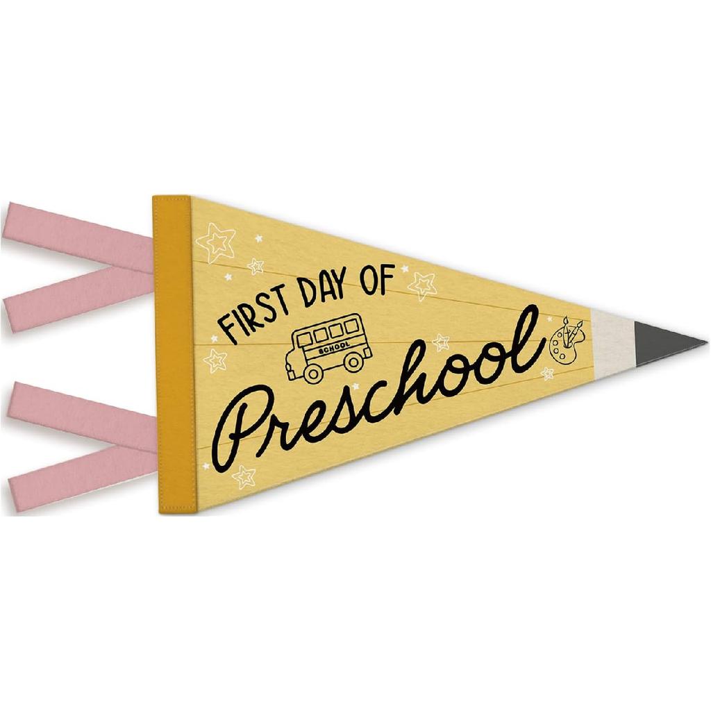 Coastal Granddaughter Room Decor, Surf Pennant Felt Banners Flags, Nautical Coastal Ocean Nursery Wall Hanging Banner for Toddler Girls Room Bedroom