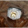 Men's Hip-hop Fashion Jewelry Horse Head Simple Ring