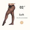 Oversize Women High Waist Pantyhose Plus Size Stockings With Garter Belt Stretchy Sexy Summer Tights 3Xxxl