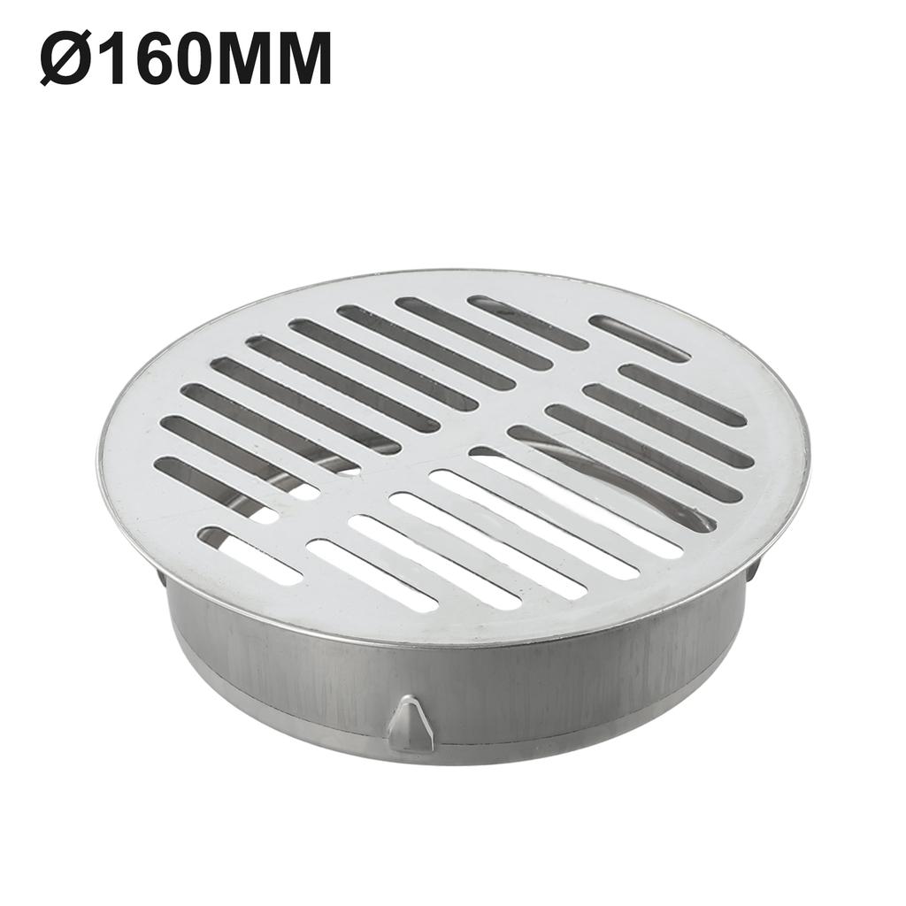 Rain Pipe Cap Floor Drain Stainless Steel Balcony Cover
