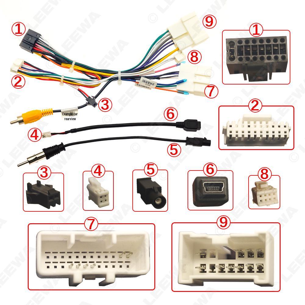 Renault Captur/Koleos Android Navigation Power Cord with Canbus Protocol