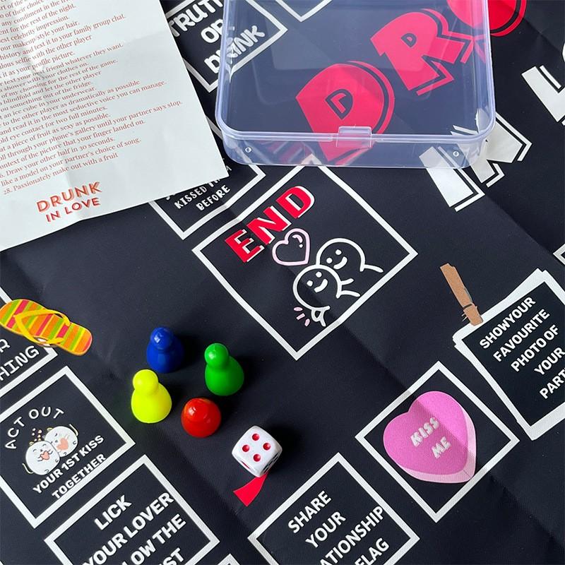 Jeu de société créatif à boire pour les soirées entre adultes