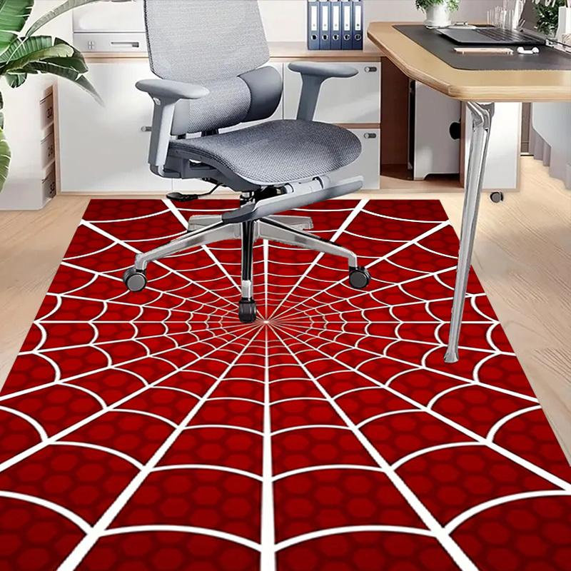 1PC spider web Extra Large Non Slip Floor carpet, Office, family, bedroom, Studio Large Area Rug Indoor Rugs, , Vibrant Colors