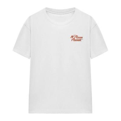 Womens/Ladies Pizza Planet Logo T-Shirt