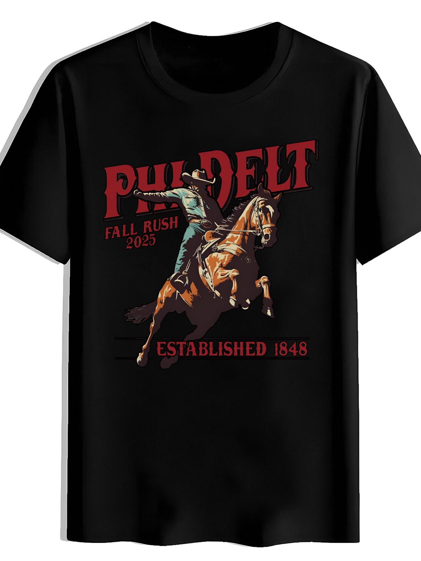 T-shirt A Short-Sleeved Featuring Vintage Elements S