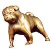 Sculpture Artisanale en Bronze Rottweiler Français Bureau Plateau Télétravail Décoration Artistique Cadeau pour Amoureux d'Animaux