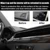 30~150ml Plastic Restorer for Car Easy To Use Plastic Part Refurbishment Crystal Coating Refurbish Agent with Sponge LongLasting