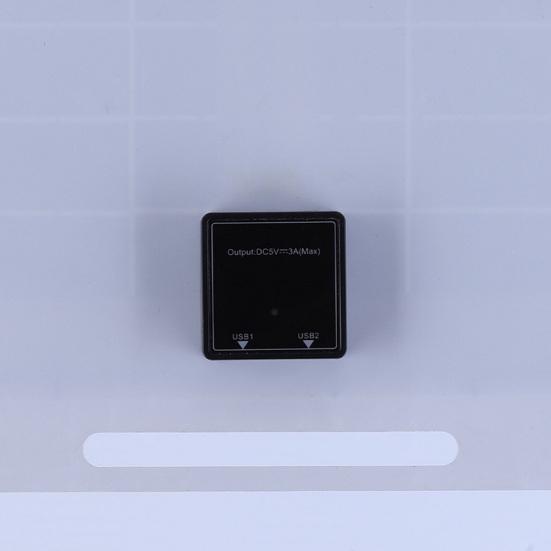 Solar Panel Dual USB Heat-Resistant Quick Charge ABS Good Toughness Solar Plate Outdoor Supplies