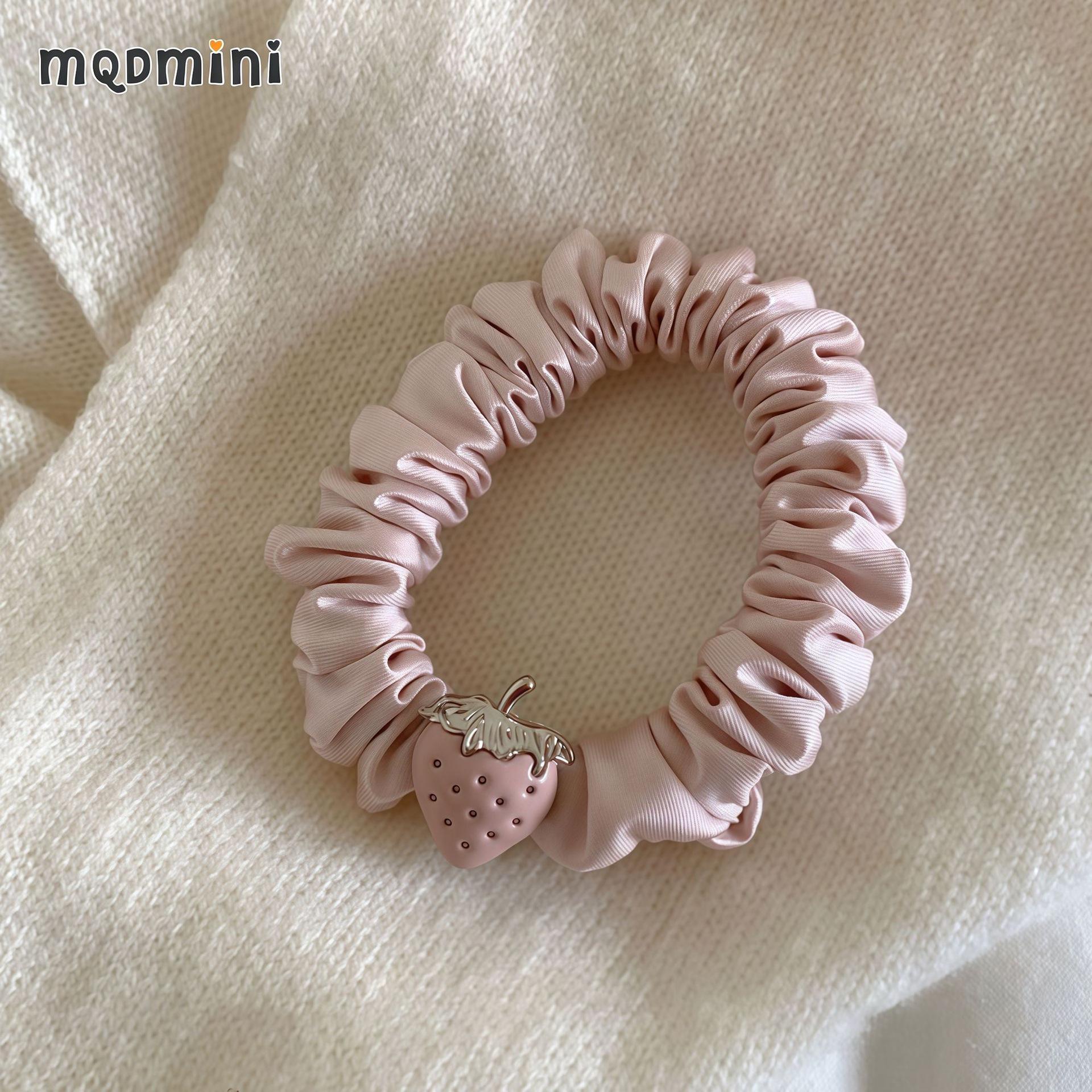 Korean Style Strawberry Hair Tie: Elegant, Fashionable, Versatile for Spring and Summer