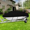 Boat Cover Rain Waterproof Sunproof Snowproof Excellent Weather Defense V-Shape Boat Cover  multiple size options