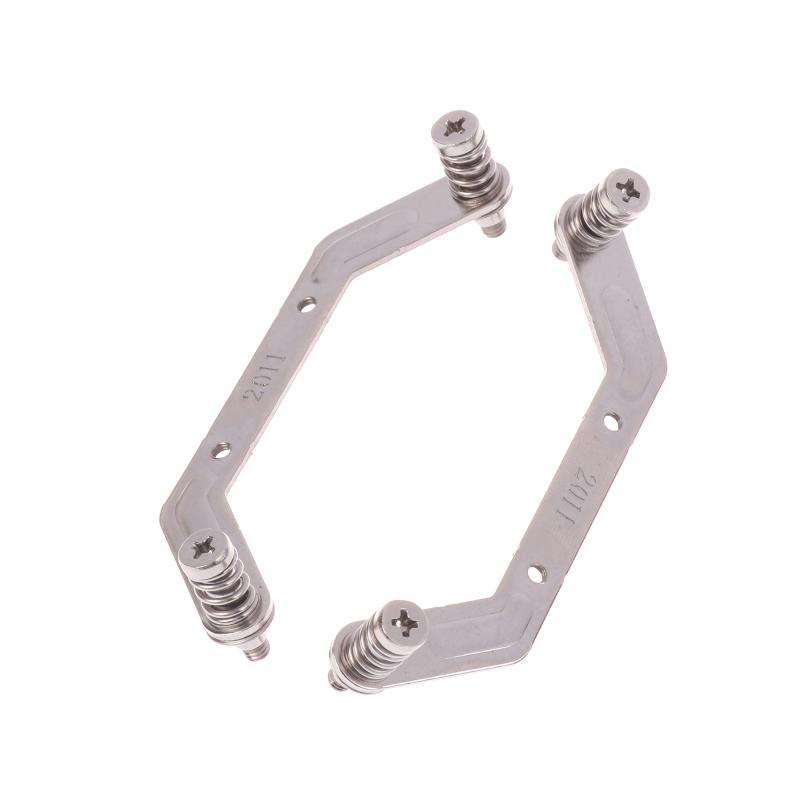 

1 комплект Крепежный кронштейн радиатора ЦП компьютера Задняя панель Аксессуары Для Lga2011 X99 X79 E5 1700 1366 115X 1200 Amd Am2 Am3 Am4 Am5 серебряный