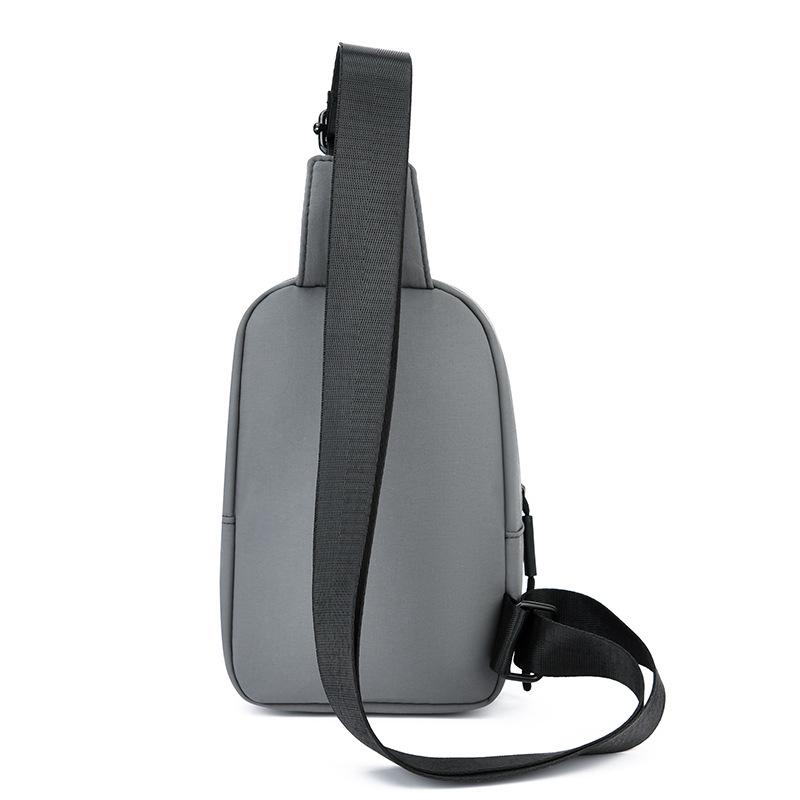 Men's Korean Style Lightweight Versatile Crossbody Bag - Wear-Resistant, Trendy, and Portable for Outdoor Cycling