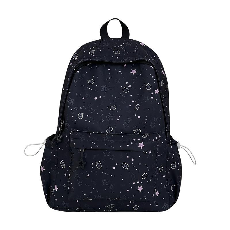 Schoolbag Fashion Ins Small Fresh Star Girls Backpack Large Capacity High Value Chinese College Student Schoolbag New