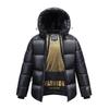 7896--schwarze Goldjacke