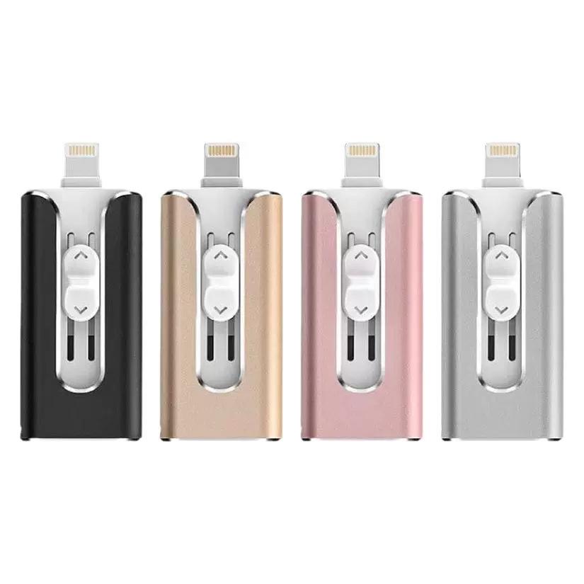 Anpassbarer 3-in-1 USB-Stick für Apple- und Android-Geräte