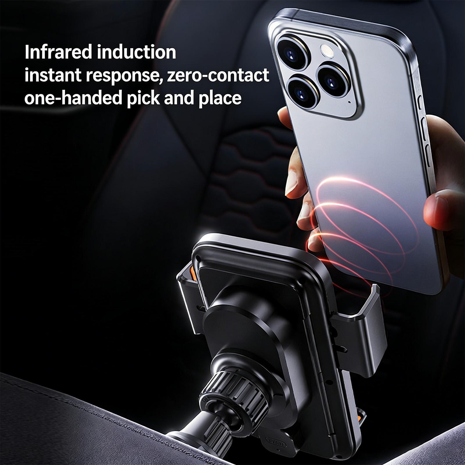 Car Mount Chargers 15W Wireless Car Chargers for Mobile Phone Air Vent Phone Holder Mount Fast Charging Stand