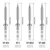 Mini Pencil Soldering Iron Tips Replacement for Pinecil Micro Soldering Iron, PTS200/TS100 Portable Solder Pen Tool Soldering Ac