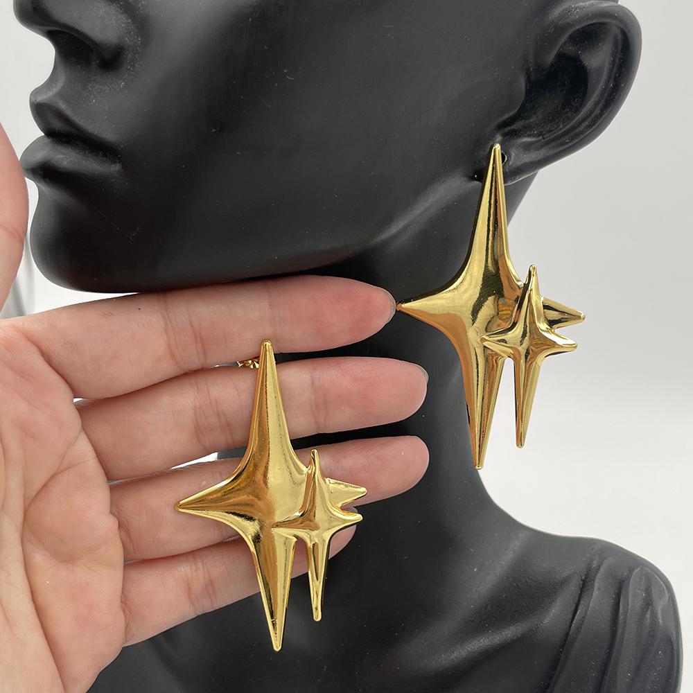 

Креативные серьги-звездочки Модные серьги-тремеллы Подарки для женщин Праздничные украшения Милые круглые серьги Подарки на день рождения
