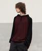 WAAR M1072 Hooded Henley Neck T-Shirt_Red