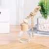 Car Aromatherapy Bottle Pendant Car Diffuser Bottles Empty Car Hanging Glass Bottle Mini Empty Pendant Perfume Aromatherapy