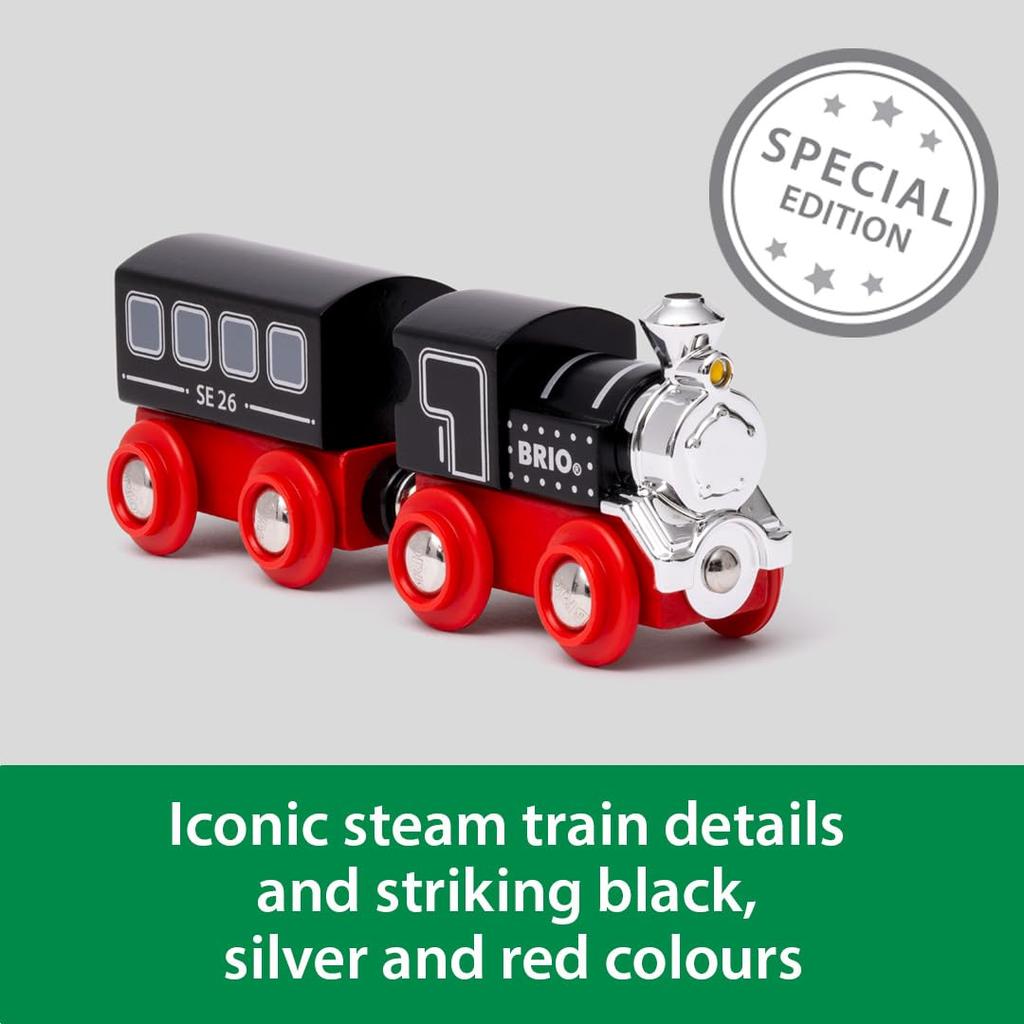BRIO Wooden Railway Educational Toy 2026 Limited Edition Train Ages 3+ Wooden Toy Locomotive Vehicle Birthday Christmas Present 36140 Indoor Play Boys