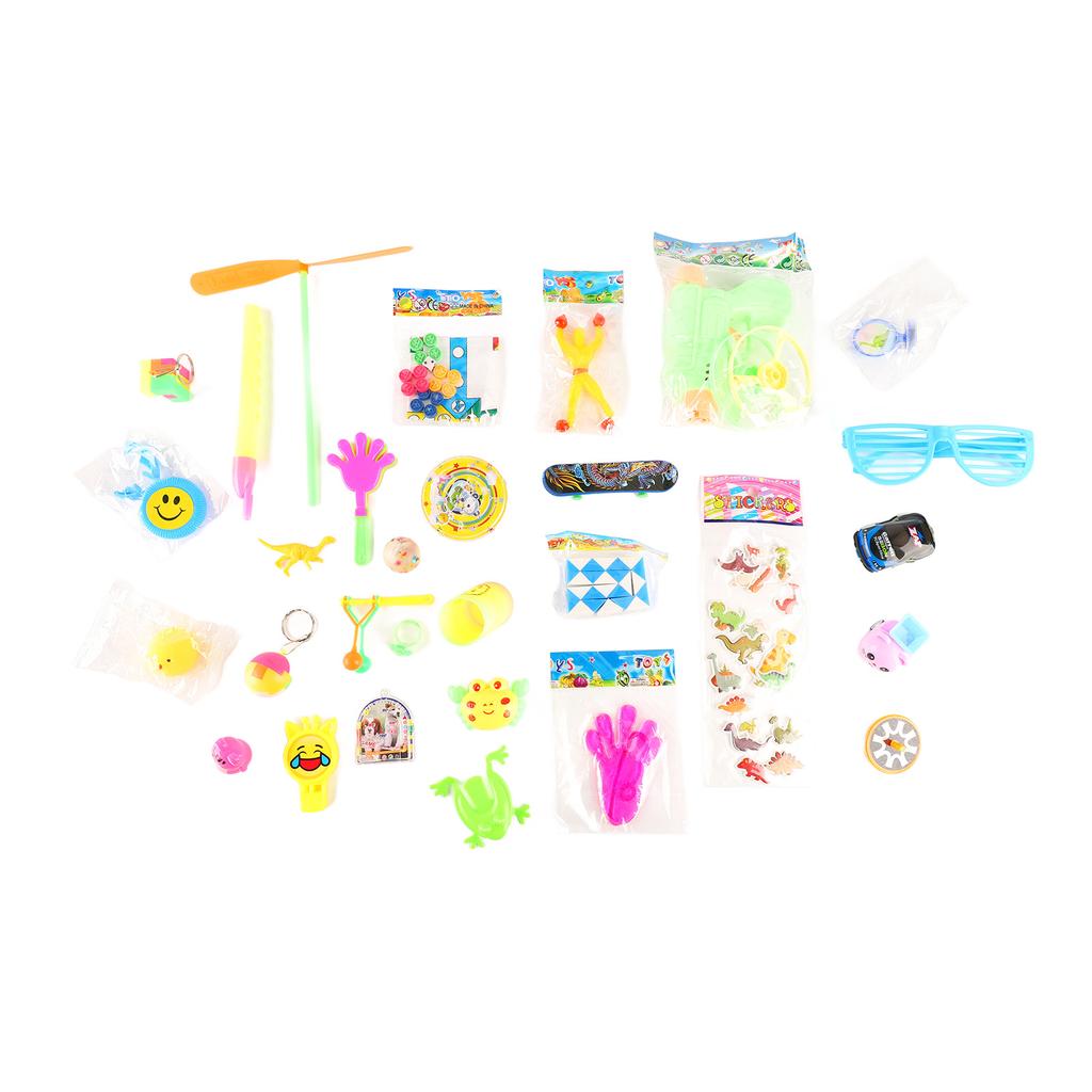 30pcs Children Carnival Assortment Toy Party Favor Assorted Prizes Kids Colorful Toys