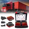 Wireless Trailer Lights Waterproof LED Magnetic Wireless Tail Lights 12V/24V Rear Signal Warning Brake Light for Truck RV Camper
