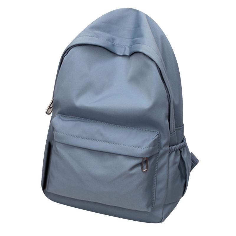 

Fashion Backpacks for Women Knapsack Solid Color Student Casual Large Capacity School Rucksacks Ladies Shoulder Backpack синій