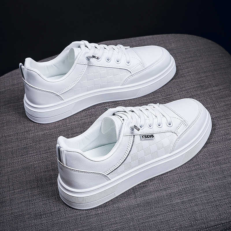 Natural Leather Playform Black Boot Woman Walking Sports Shoes Sneakers Beige Sports Shoes Flatas Trending Products