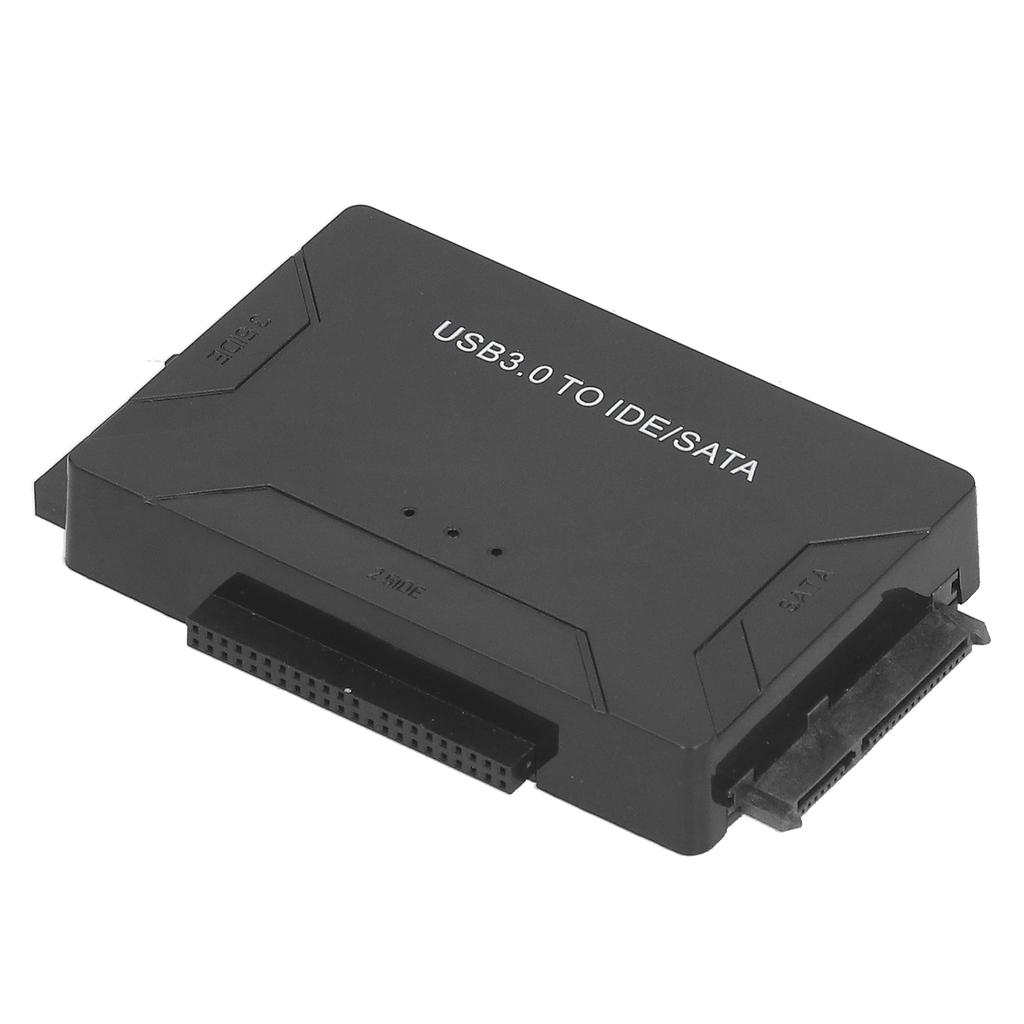 USB 3.0 To IDE SATA Converter External Hard Disk Drive Adapter Kit 2.5in3.5in Cable 100‑240VAU