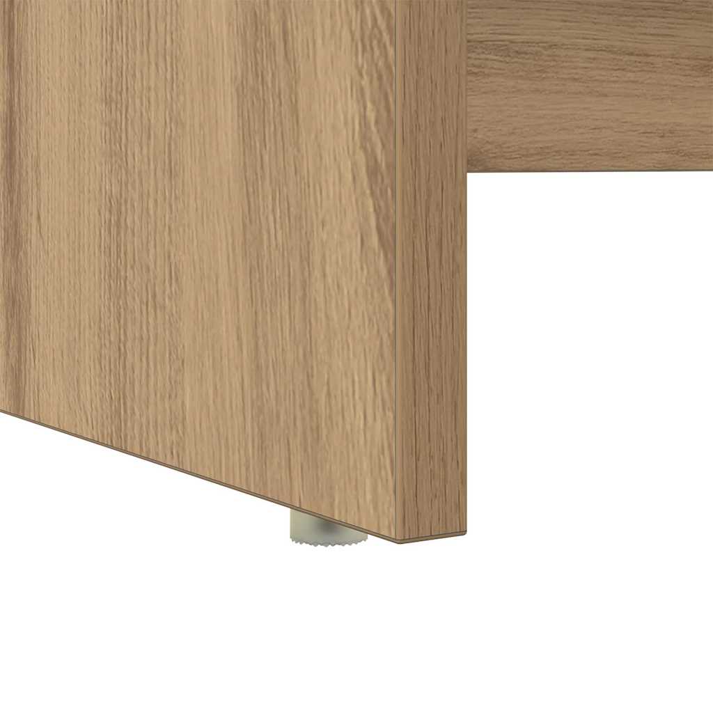 Artisan Oak Desk 120.5 x 44 x 88.5 cm Engineered Wood