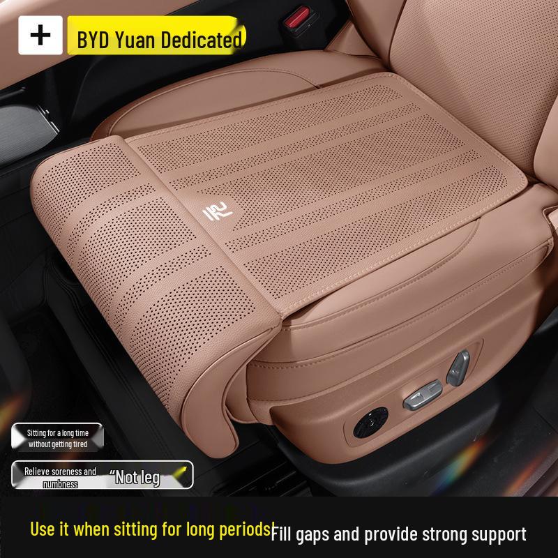 BYD Yuan Leg Rest Cushion: All-Season Seat Cushion for Plus/Up/EV/Pro/DMI Models