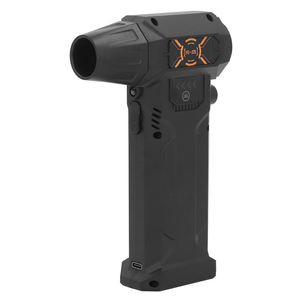 Electric Duster 130000RPM Powerful Turbofan USB Rechargeable Cordless Jet Dry Blower with Nozzle for Home Car Keyboard