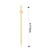 200x Bamboo Cocktail Picks Toothpick Party Favor Bamboo Fruit Sticks Skewers for Holiday Christmas Sandwich Birthday Kitchen