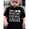 European Size Boys Round Neck Short Sleeved T Shirt with Letter Pattern Print, Comfortable and Casual