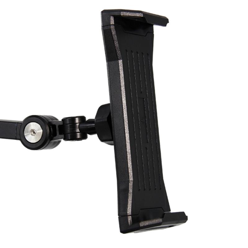 2Pcs Adjustable Width Phone Tablets Clamp Holders with 17mm Ball Joint for Live Streaming Tripods Installation