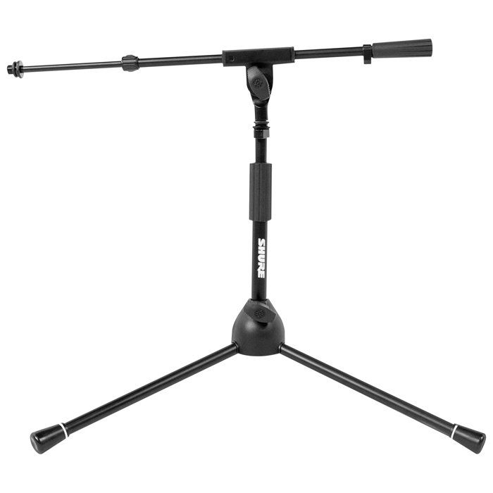 Shure by gator sh-tpstandlp low-profile tripod mic stand pieds perche