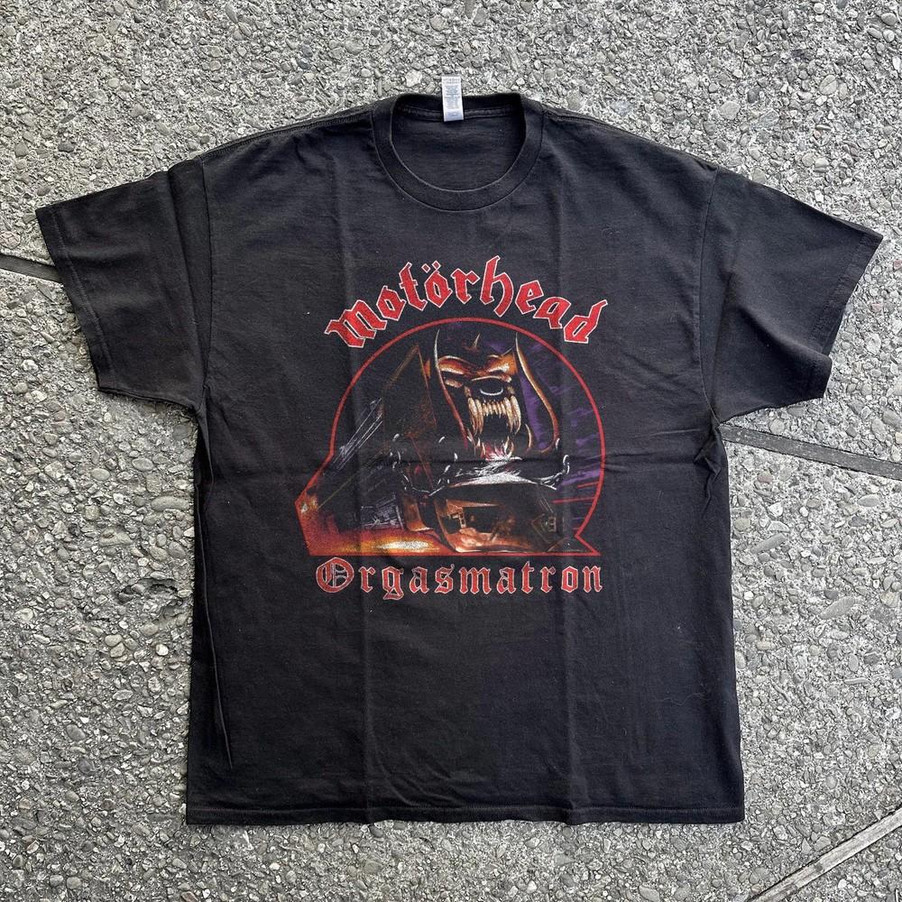 Motorhead Orgasmatron 1986 Vintage Style Unisex TShirt Size S5XL Unisex T-Shirt L