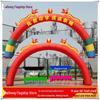 Inflatable Double Dragon & Phoenix Rainbow Arch for Events - 8m/10m