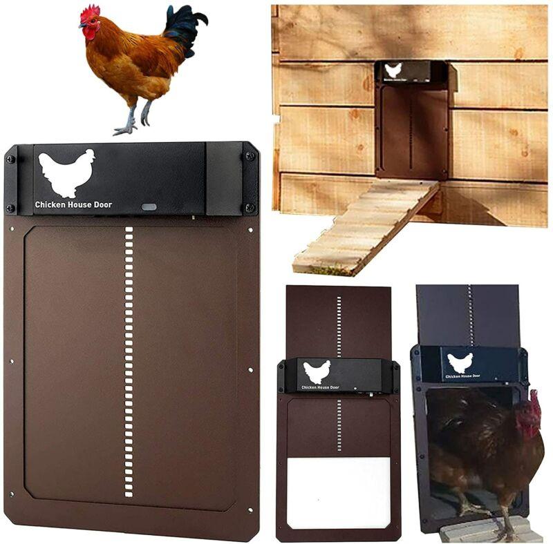 Easy-to-install Automatic Henhouse Door For Stress-free Poultry Farming
