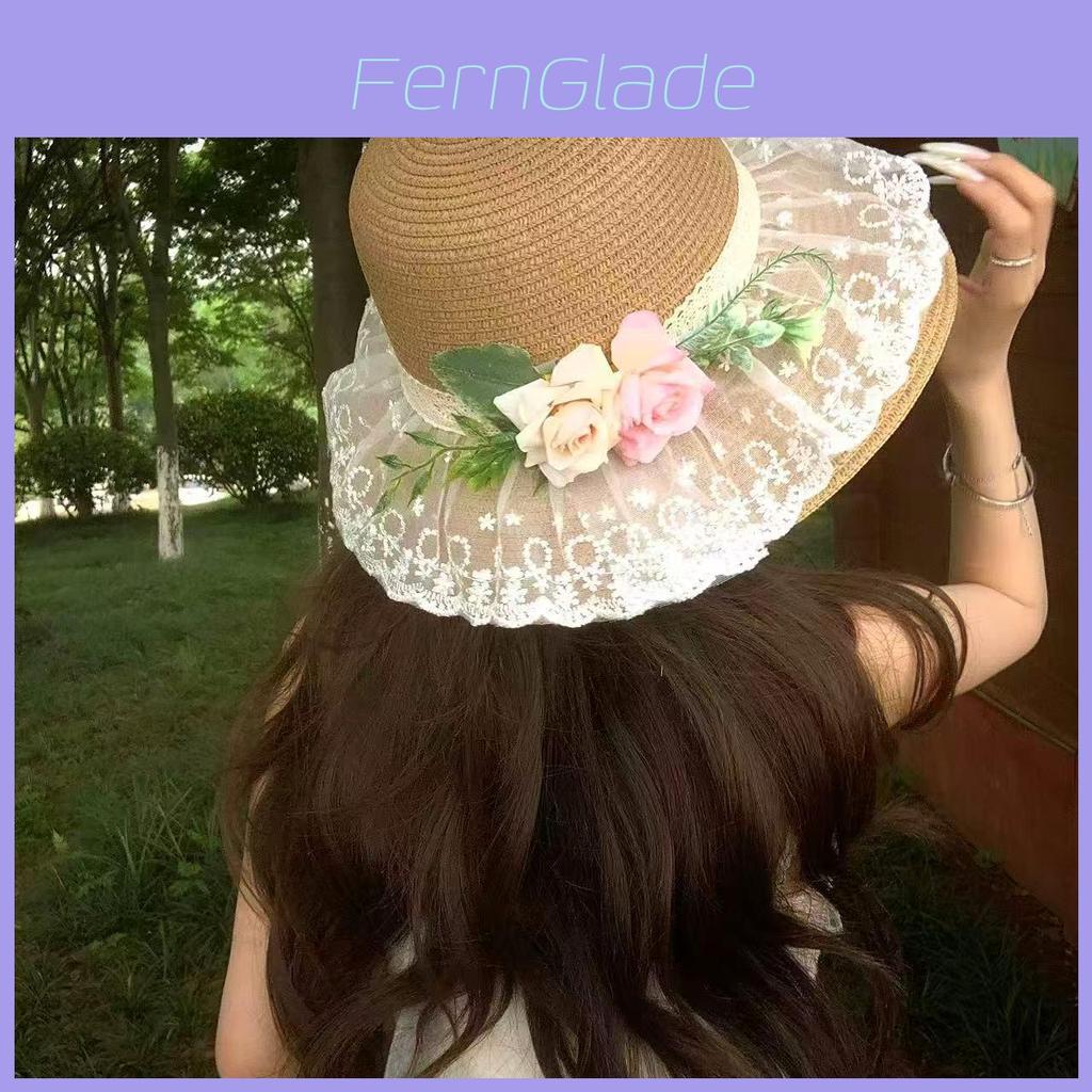 Nature Style Sun Hat With Wide Brim For Women Garden Casual Summer Accessory