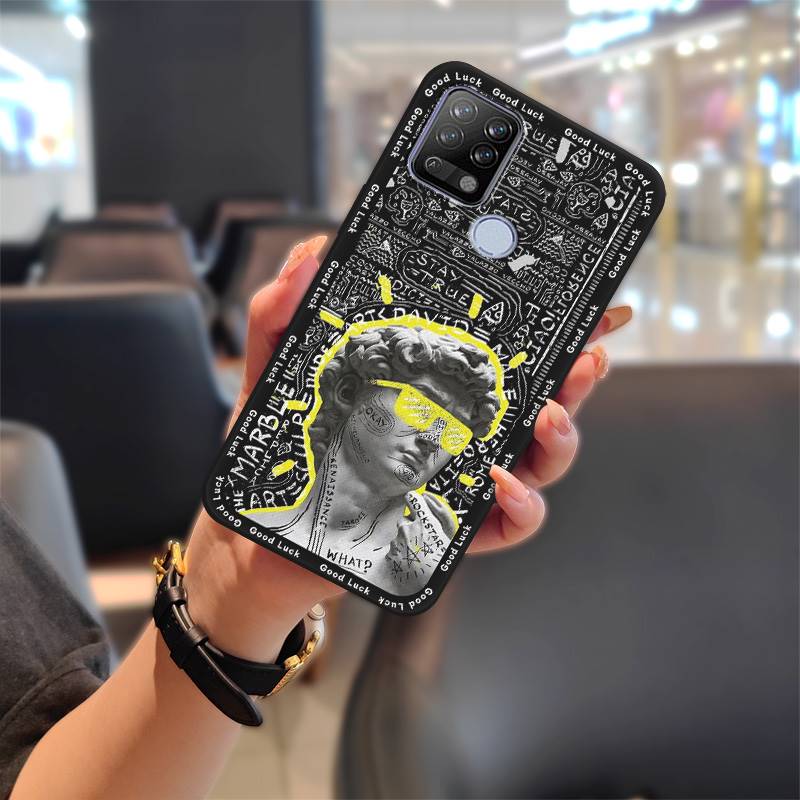 Dirt-resistant Cute Phone Case For Tecno Pova/LD7 Cartoon Silicone Full Wrap Waterproof Soft Case Anti-dust Protective