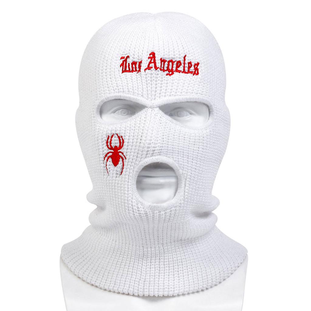 Autumn and Winter Outdoor Warm Balaclava Hat Fashion Windproof and Cold Proof Pullover Hats Outdoor Sports Ski Cap Beanies Caps